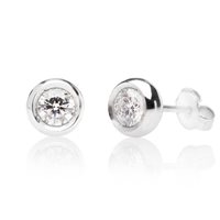 Earrings Promesse Woman in White Gold Diamante 0.16 Ct OPPAB016 - OPPAB016